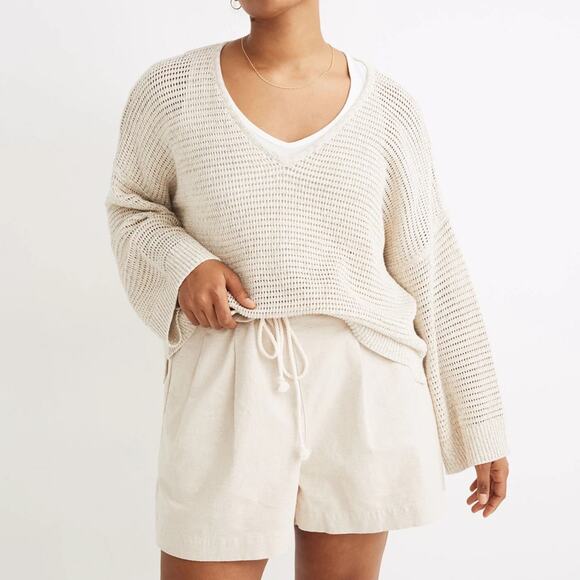 Madewell Sweaters - Madewell Rainbow Marled Seville Pullover Sweater Size S NWOT